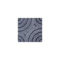 13" X 13" X 2" Gray Lined, Square - Wall Decor