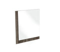 41" Gray Wood Framed Mounted Dresser Mirror