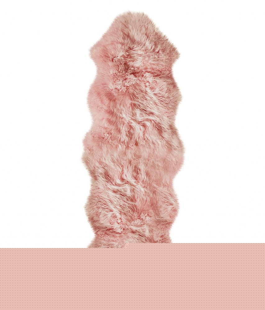 Pink Animal Print Area Rug