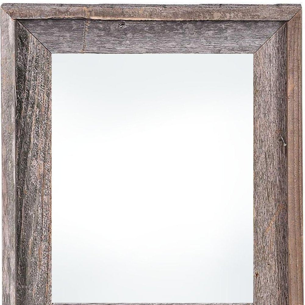 4" x 6" Gray Solid Wood Tabletop Picture Frame