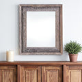 24" x 36" Gray Solid Wood Hanging Picture Frame