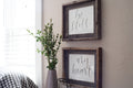16" x 20" Gray Solid Wood Hanging Picture Frame