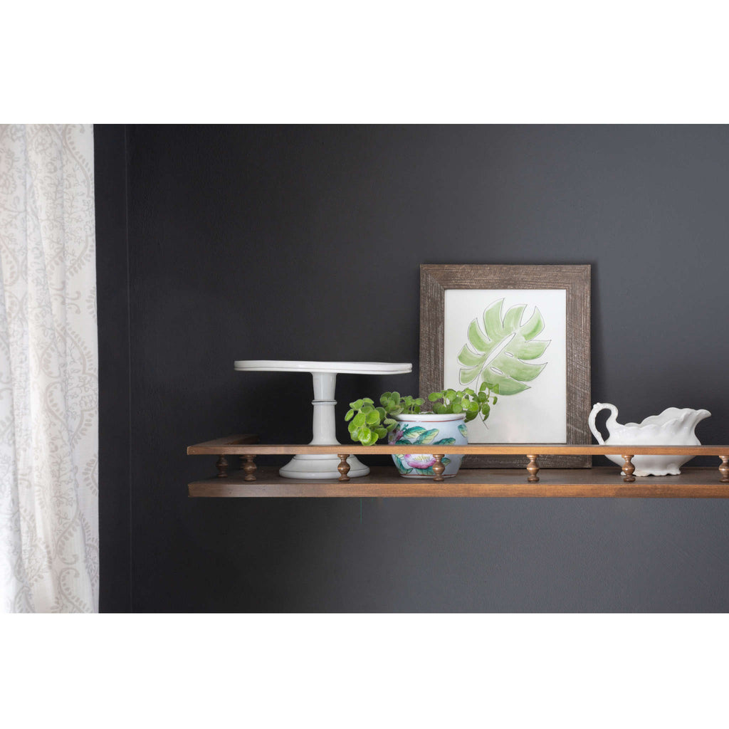 16" x 20" Espresso Solid Wood Hanging Picture Frame
