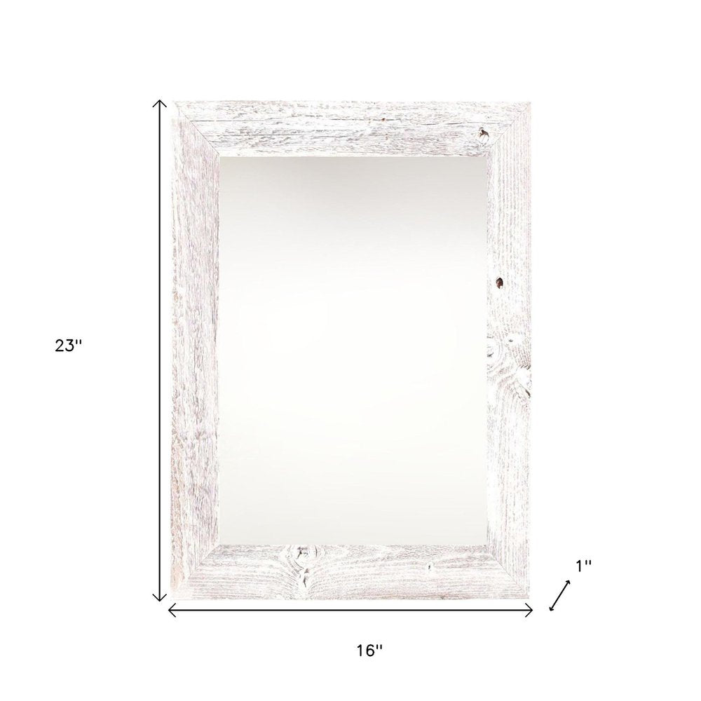 11" x 17" White Solid Wood Hanging Picture Frame
