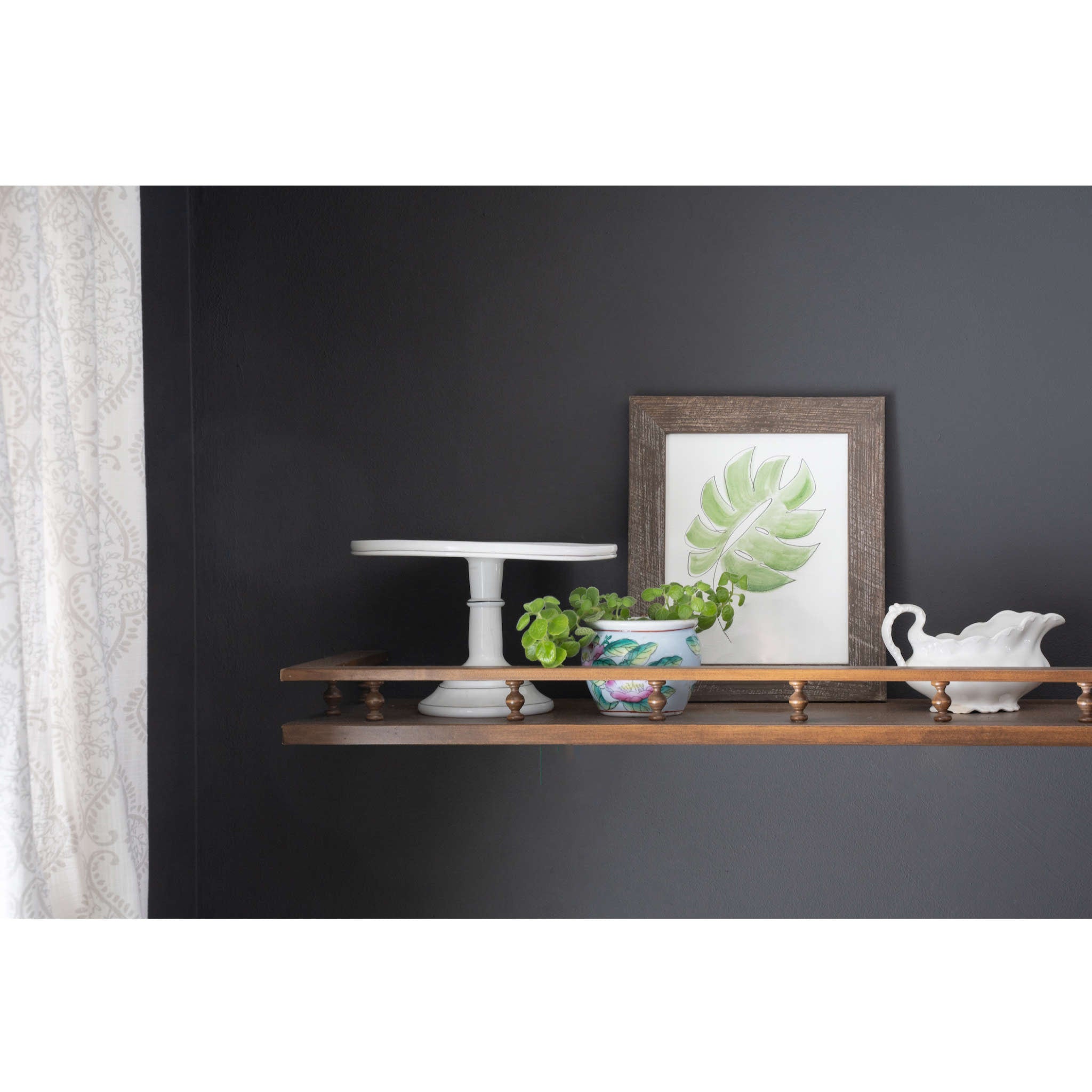 11" x 14" Espresso Solid Wood Hanging Picture Frame