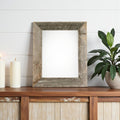8" x 10" Gray Solid Wood Tabletop Picture Frame