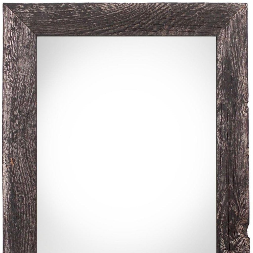 18" x 24" Black Solid Wood Hanging Picture Frame