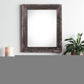 18" x 24" Black Solid Wood Hanging Picture Frame