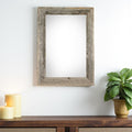 13" x 19" Gray Solid Wood Hanging Picture Frame