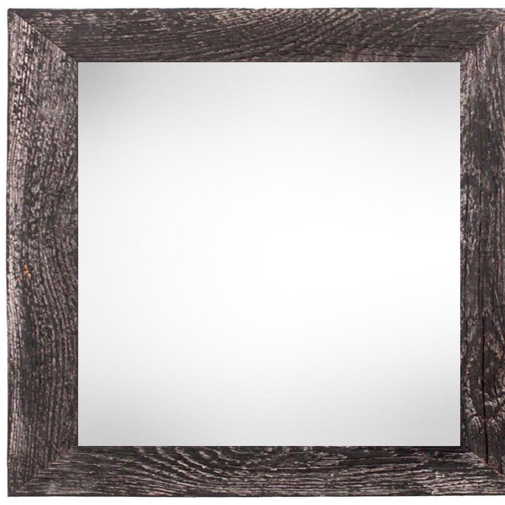 12" x 12" Black Solid Wood Tabletop Picture Frame