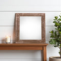 12" x 12" Espresso Solid Wood Tabletop Picture Frame