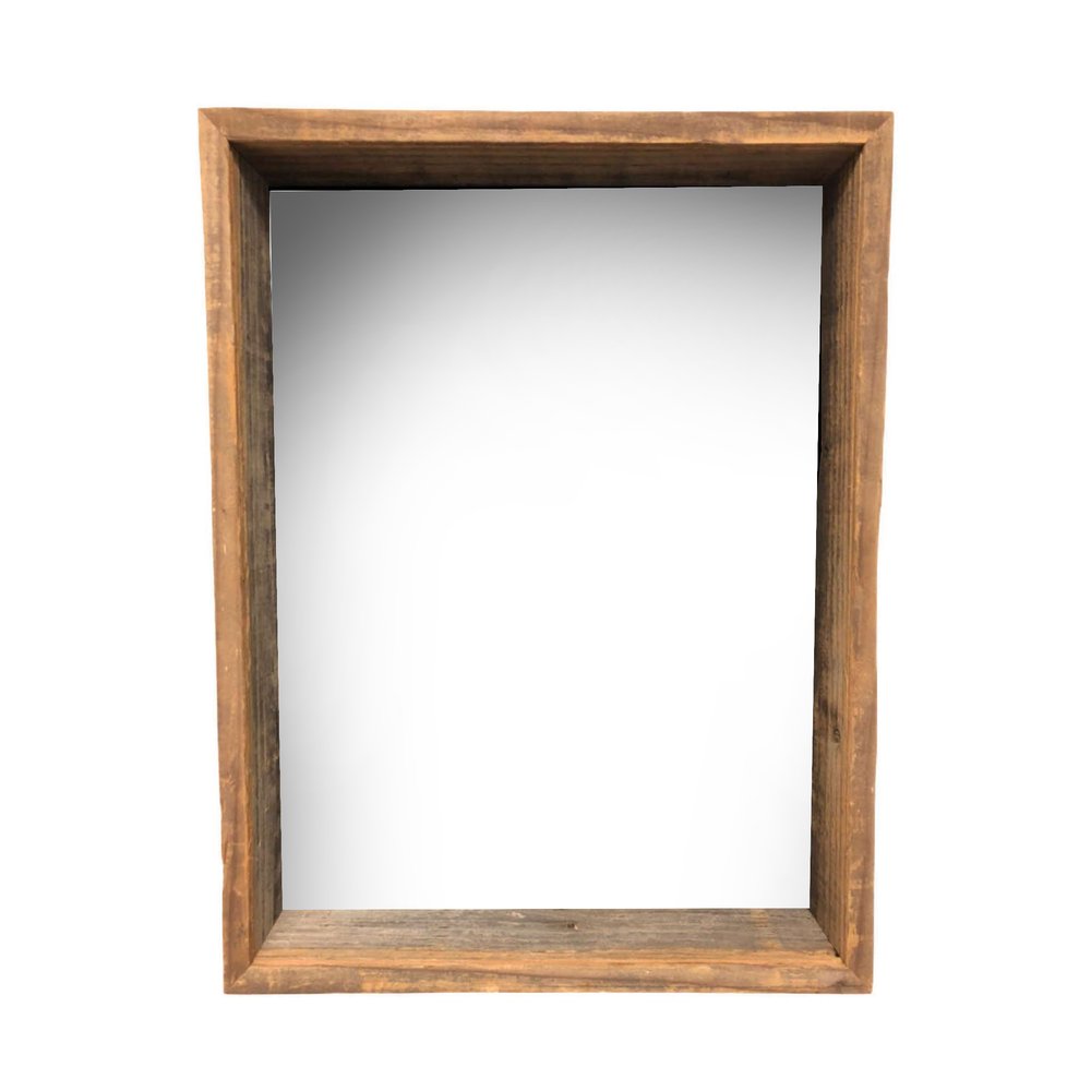 10" x 10" Gray Solid Wood Hanging Picture Frame