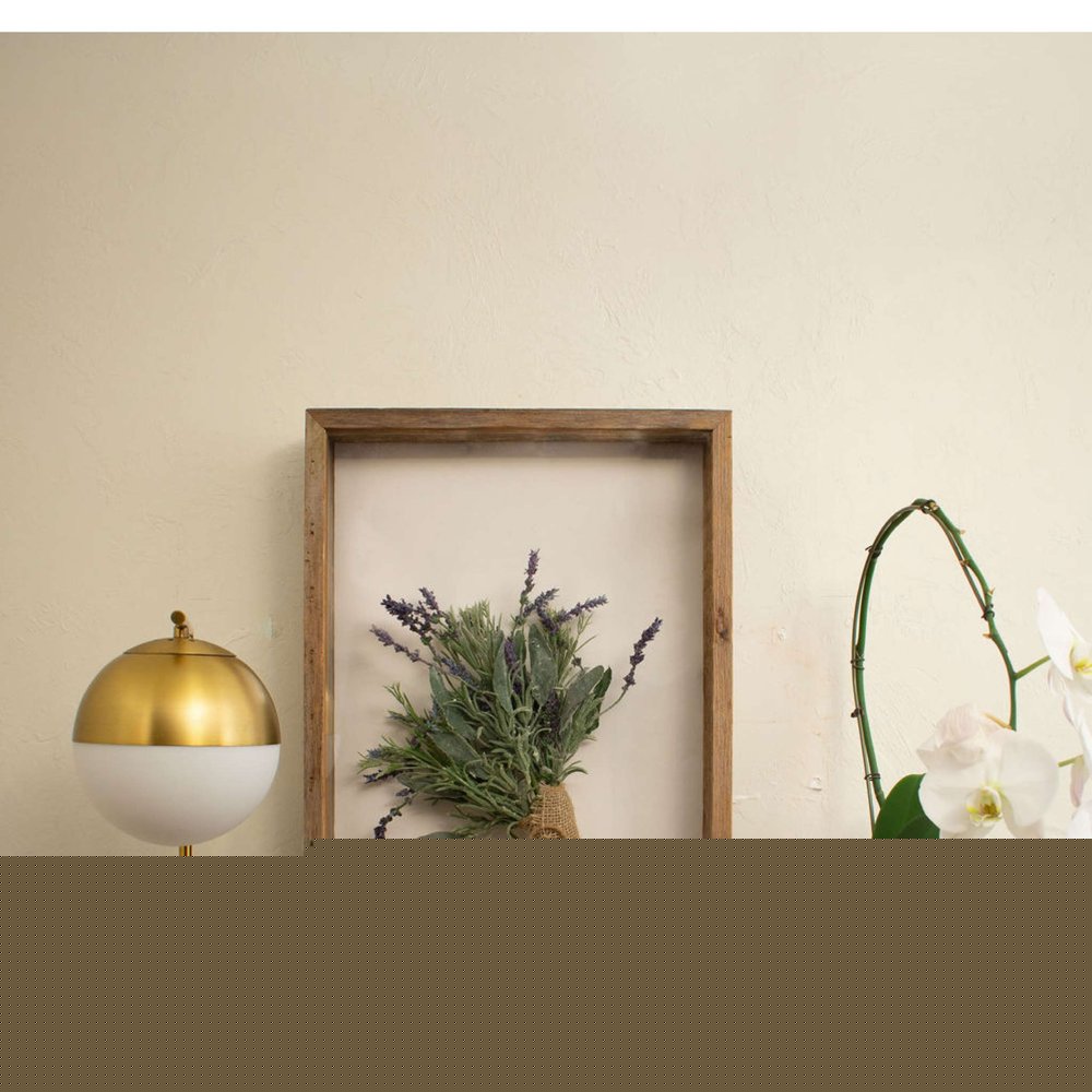 8" x 8" Gray Solid Wood Tabletop Picture Frame