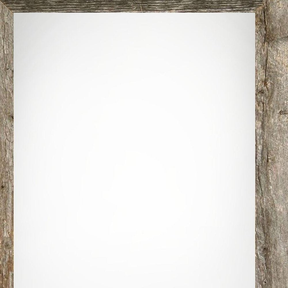 12" x 16" Gray Solid Wood Hanging Picture Frame