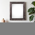 14" x 18" Black Solid Wood Hanging Picture Frame