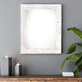 20" x 24" White Solid Wood Hanging Picture Frame