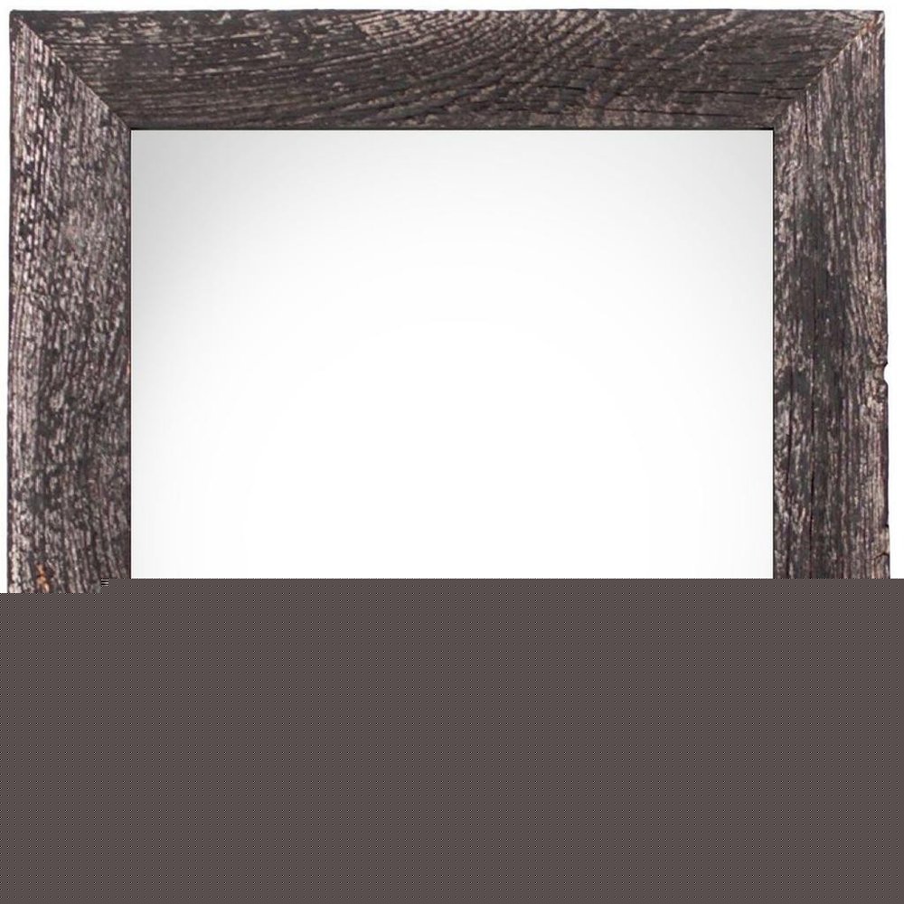 20" x 28" Black Solid Wood Hanging Picture Frame