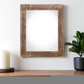 20" x 28" Espresso Solid Wood Hanging Picture Frame