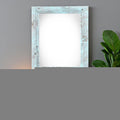 20" x 30" Blue Solid Wood Hanging Picture Frame