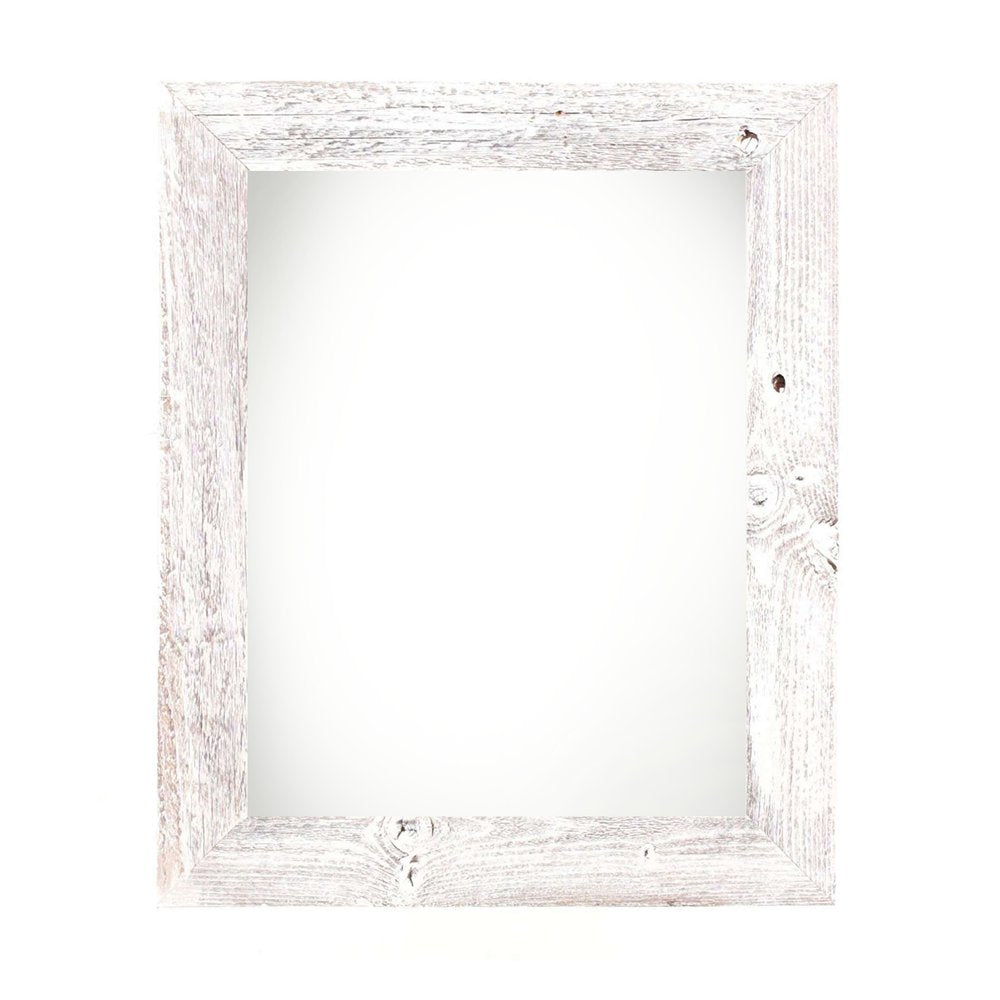 24" x 30" White Solid Wood Hanging Picture Frame