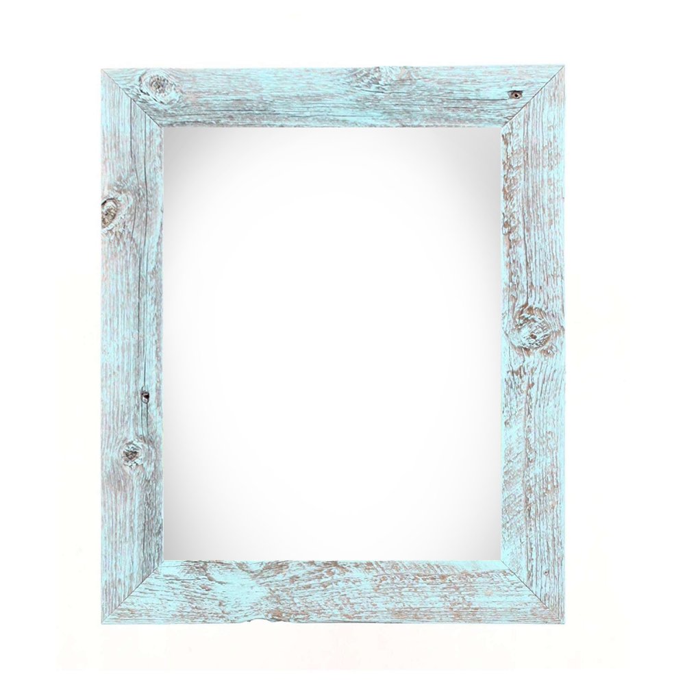 4" x 6" Blue Solid Wood Tabletop Picture Frame