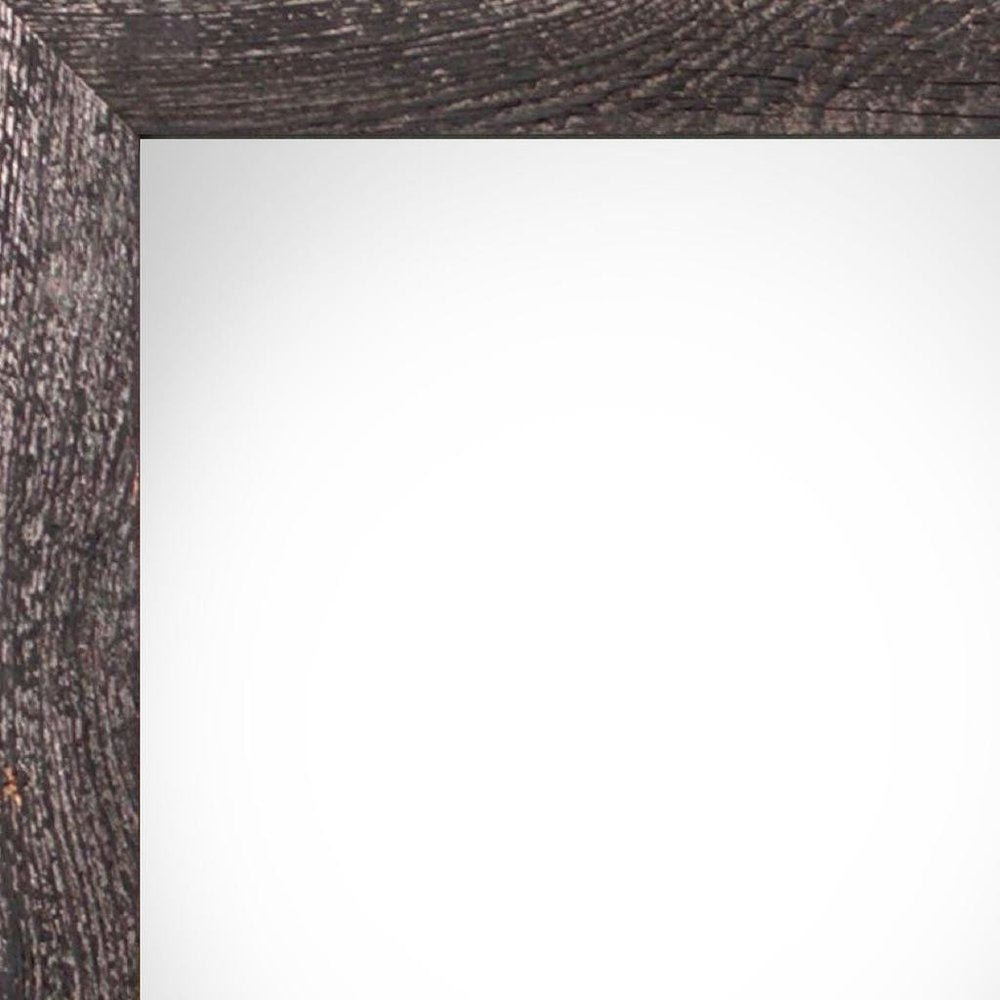 8.5" x 11" Black Solid Wood Tabletop Picture Frame