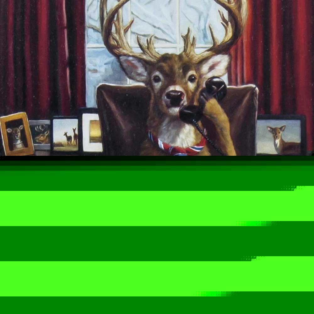 The Buck Stops Here Framed Art