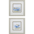 Set Of 2 Watercolor Shore Birds Framed Art