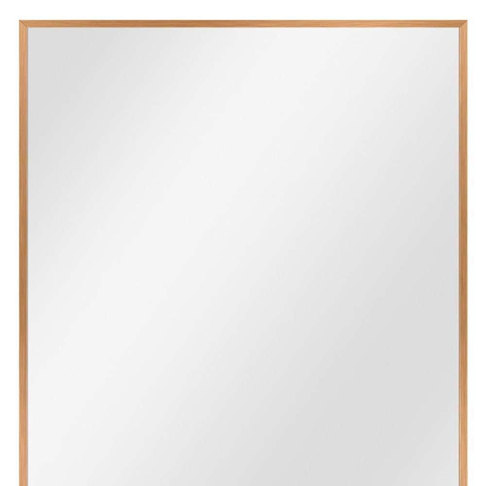 36" Silver Metal Accent Mirror