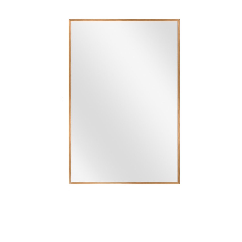 36" Silver Metal Accent Mirror