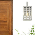 Letzel 1-Light Satin Nickel Wall Light