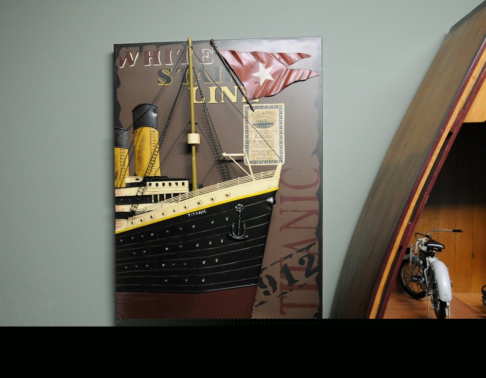 1912 RMS Titanic 3D Front Bow Painting