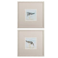 Set of Two Sandpipers Watercolor Wall Art