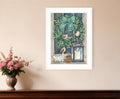 Winter Wreath 1 White Framed Print Wall Art