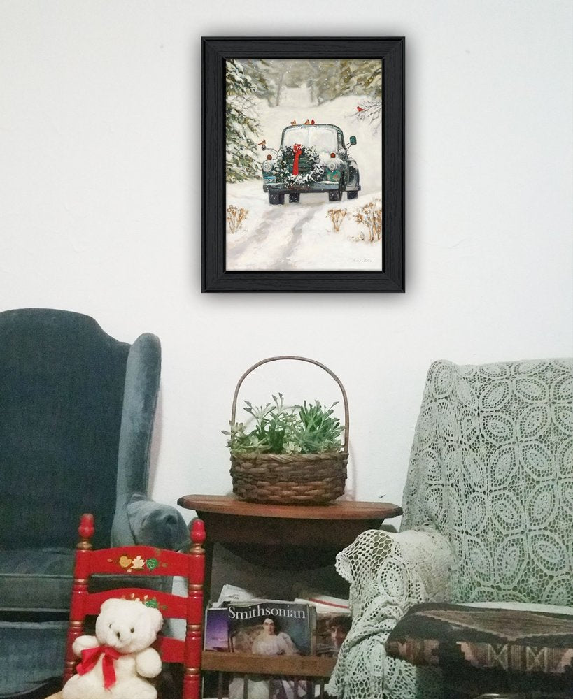 Winter Park 1 Black Framed Print Kitchen Wall Art