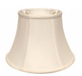 White Monay Shantung Silk Drum Lamp Shade