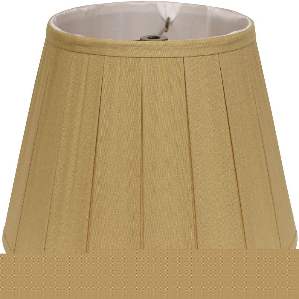 Camel Shantung Silk Empire Lamp Shade