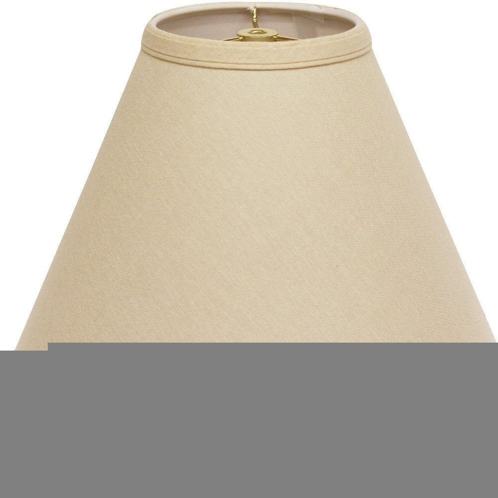 Beige Linen Cone Lamp Shade