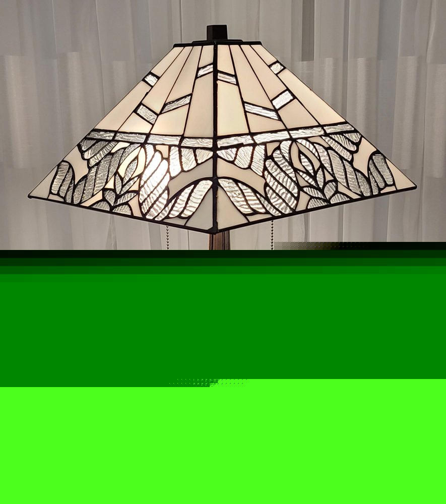 22" Dark Brown Metal Two Light Candlestick Table Lamp With White Shade