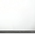 35" Black Wood Framed Mounted Dresser Mirror