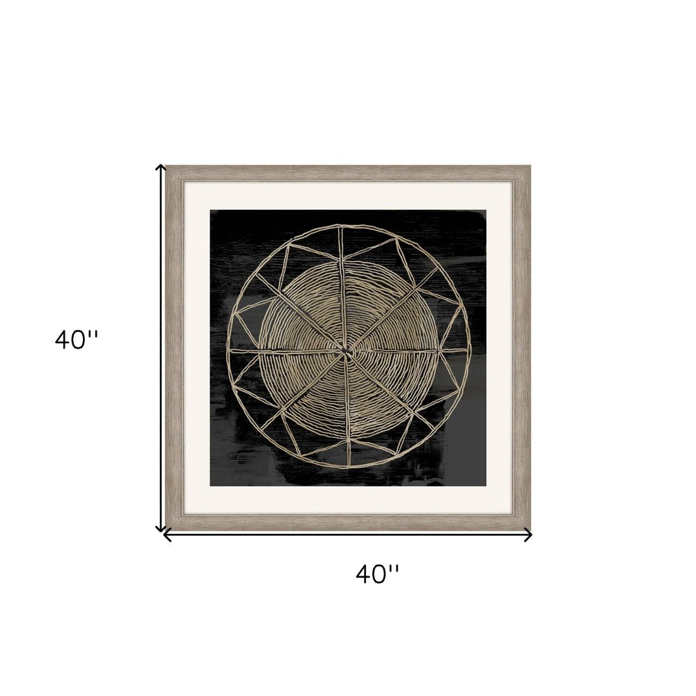 Woven Dreams I Silver Framed Print Wall Art