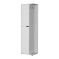 71" White Wood Accent Cabinet With Two Doors