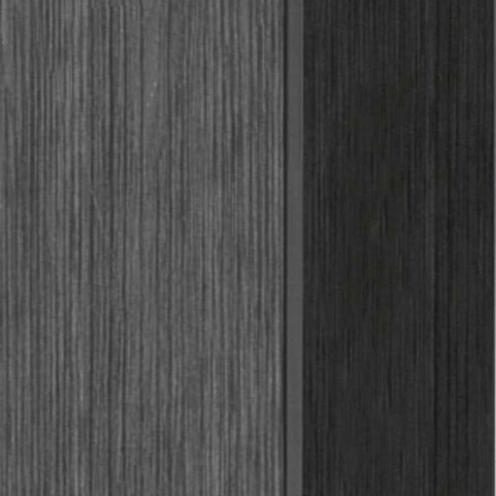 71" Gray Wood Accent Cabinet With Single Door