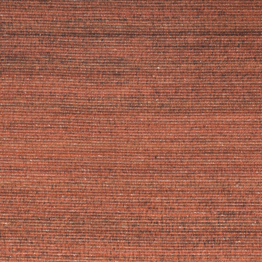 10' Brick Red Abstract Washable Runner Rug
