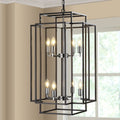 Amber Chandelier Metal Ceiling Light