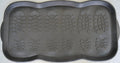 16" X 32" Black Rubber Outdoor Boot Tray