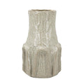 12" Sage And Gray Round Ceramic Table Vase