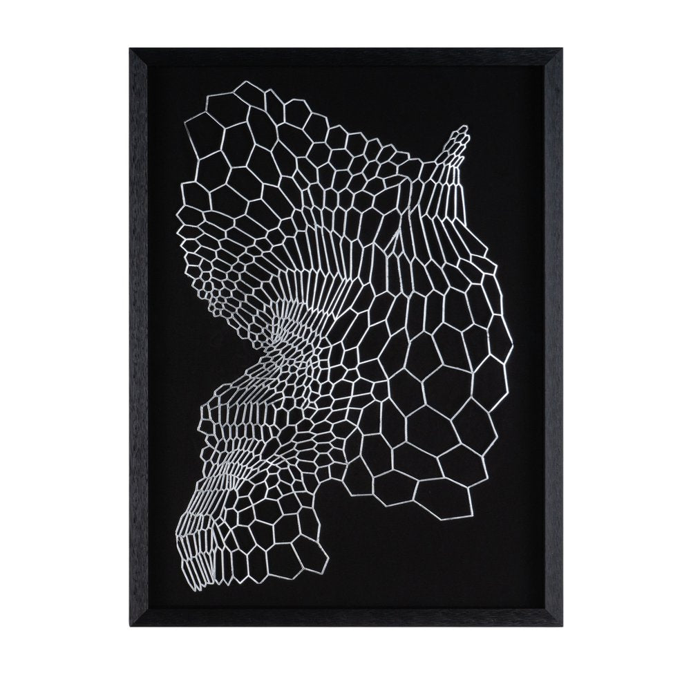 Wild Badlands Black Shadowbox Textual Art Wall Art
