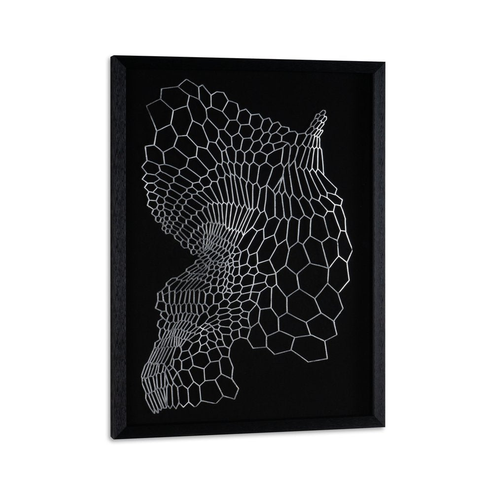 Wild Badlands Black Shadowbox Textual Art Wall Art