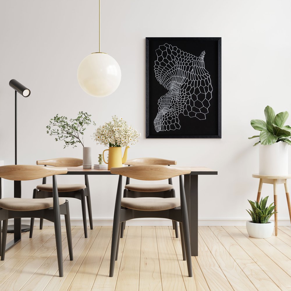 Wild Badlands Black Shadowbox Textual Art Wall Art